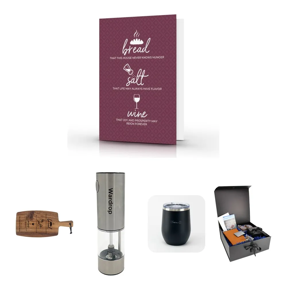 Touch 1: The bread, salt, and wine set, Right away