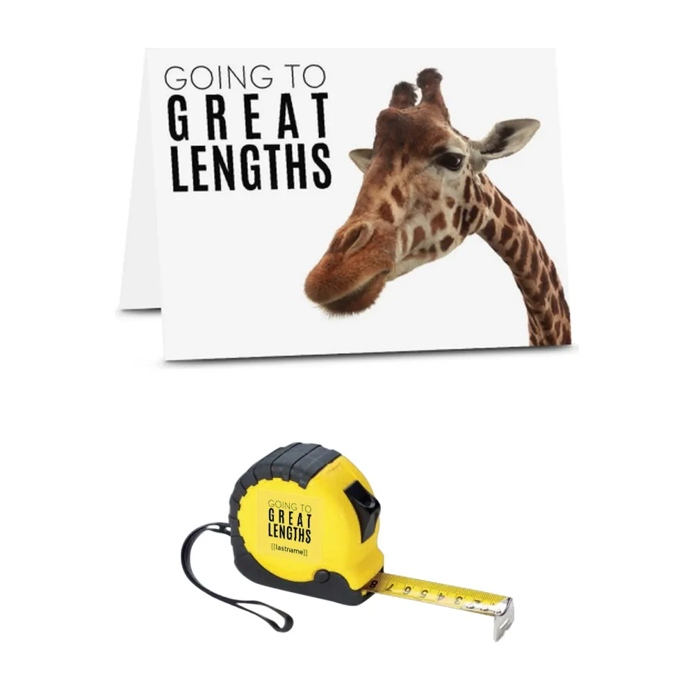Touch 3: Card and a tape measure, Month 6